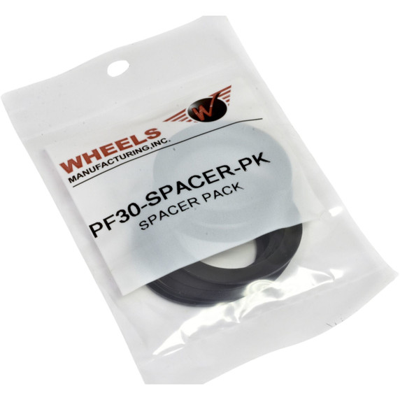 Wheels MFG PF30 Threaded Zero Ceramic Bottom Bracket Black