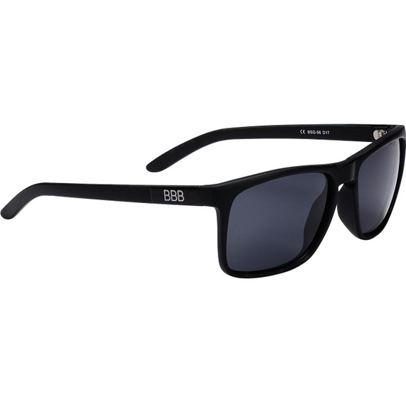 BBB BSG-56 Town Sunglasses Matt Black Frame Polarised Black Lens