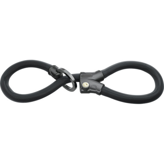ABUS Infinity Loop 1806/140cm Key Chain Lock Black