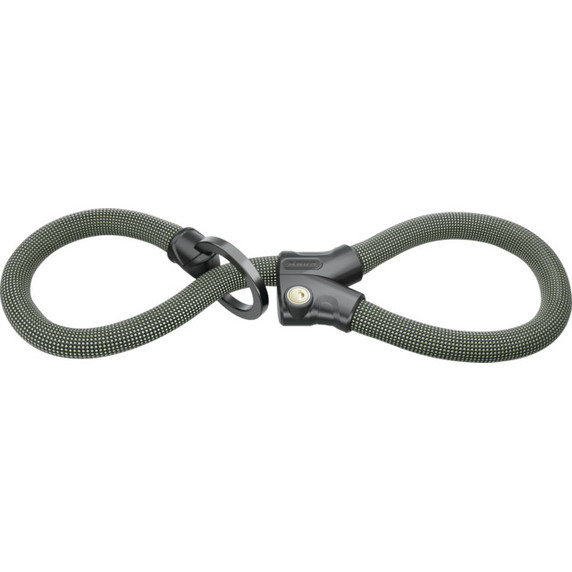 ABUS Infinity Loop 1806/140cm Key Chain Lock Slow Green