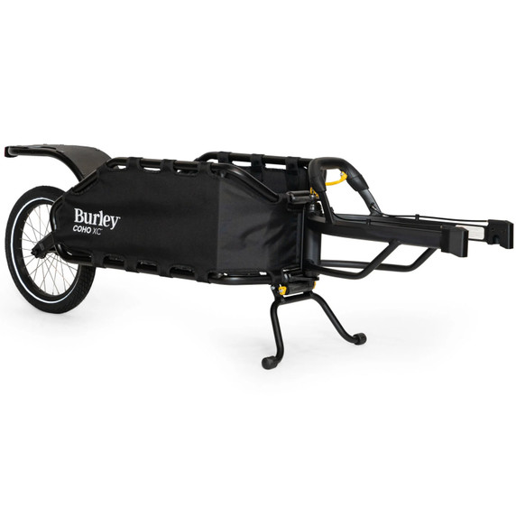 Burley Coho XC Single Wheel Cargo Trailer Black