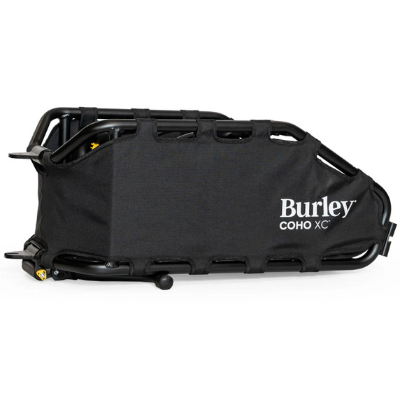 Burley Coho XC Single Wheel Cargo Trailer Black