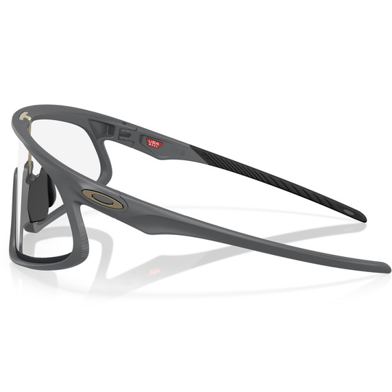 Oakley RSLV Matte Carbon W/Clear-Black Iridium Photochromic Lens