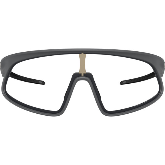 Oakley RSLV Matte Carbon W/Clear-Black Iridium Photochromic Lens