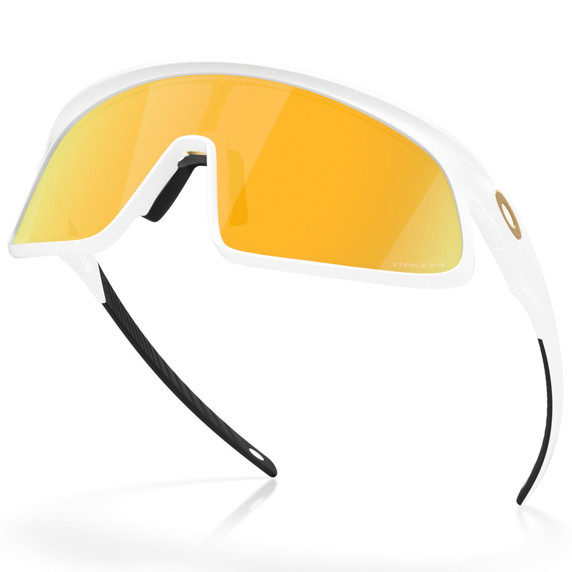 Oakley RSLV Matte White W/Prizm 24k Lens