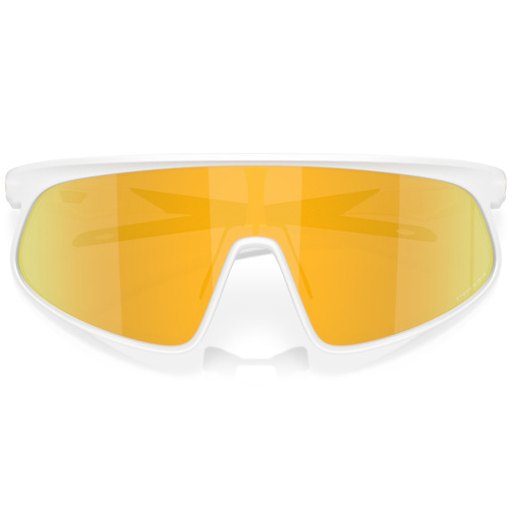 Oakley RSLV Matte White W/Prizm 24k Lens