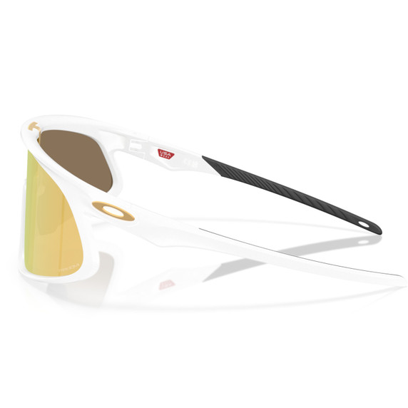 Oakley RSLV Matte White W/Prizm 24k Lens