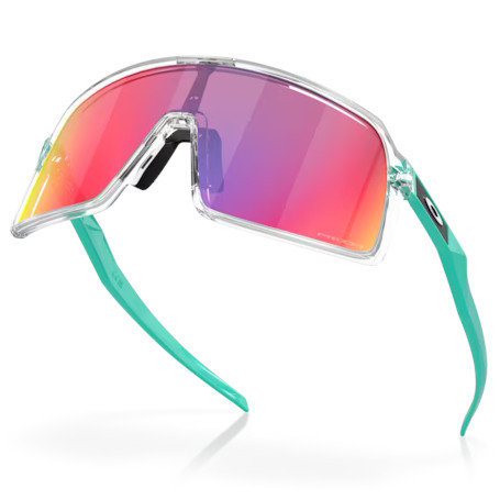 Oakley Sutro Clear/Celeste W/Prizm Road Lens