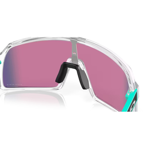 Oakley Sutro Clear/Celeste W/Prizm Road Lens
