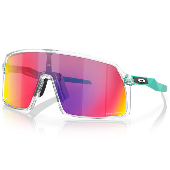 Oakley Sutro Clear/Celeste W/Prizm Road Lens