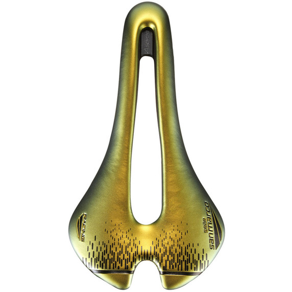 Selle San Marco Aspide Racing Iridescent Gold Saddle