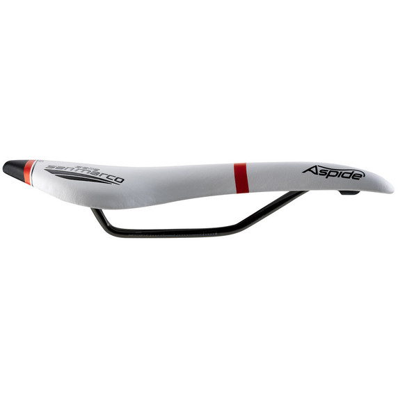 Selle San Marco Aspide Open Fit Narrow White Saddle