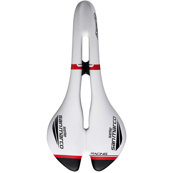 Selle San Marco Aspide Open Fit Narrow White Saddle