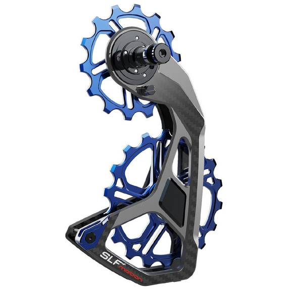 SLF Motion Speed System Shimano R9200/R8100 Blue Derailleur Cage