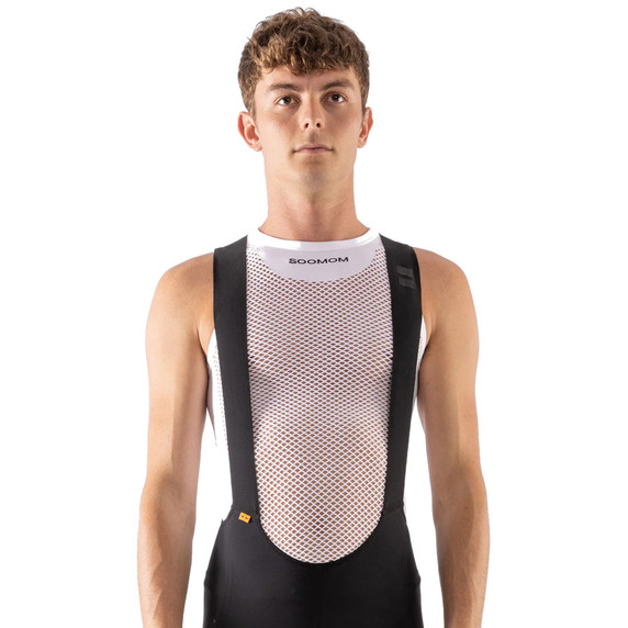 Soomom All-Round Mesh Singlet Base Layer - White