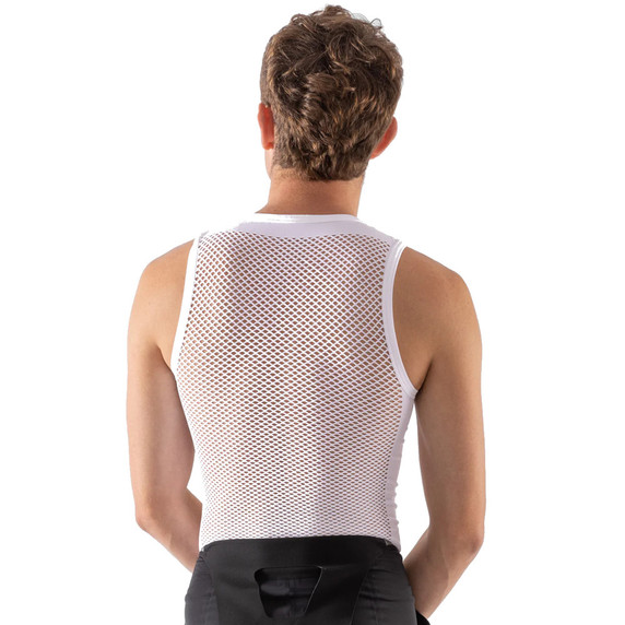 Soomom All-Round Mesh Singlet Base Layer - White