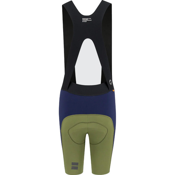 Soomom Womens All-Round Cargo Bib Shorts - Olive