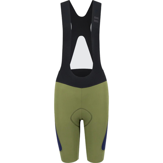 Soomom Womens All-Round Cargo Bib Shorts - Olive