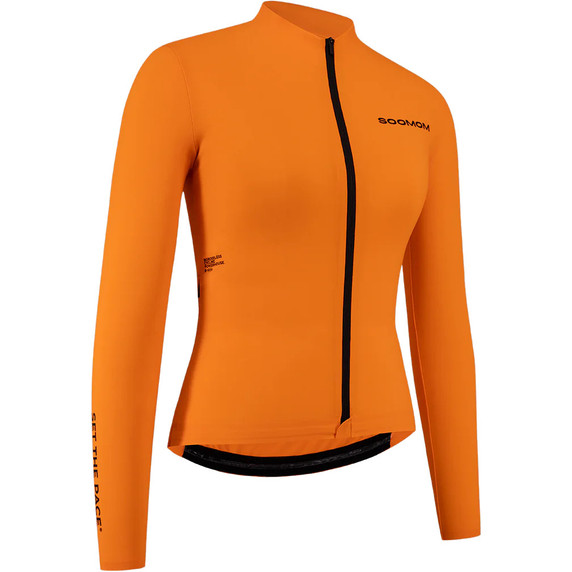 Soomom Womens All-Round Ls Jersey - Sunset Orange