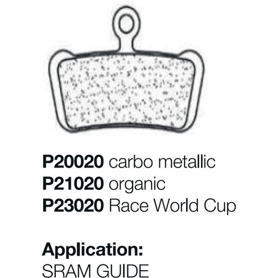 Braking Avid X.0 Trail/Guide Wc 25 Pair Box