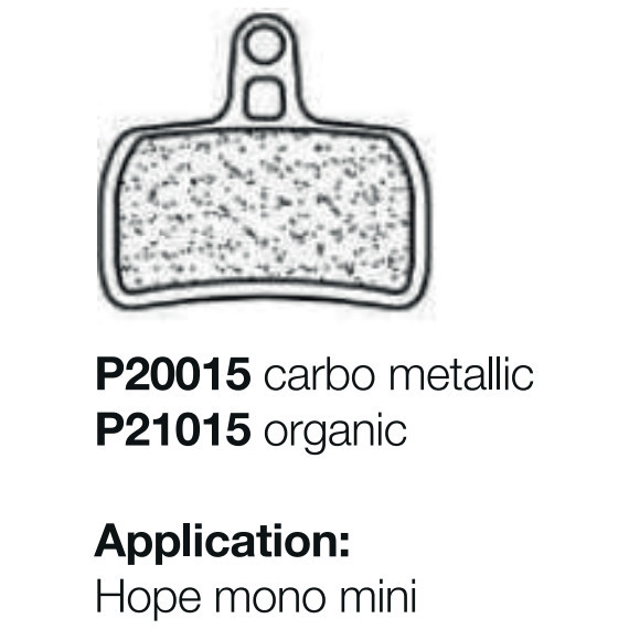 Braking Hope Mono Mini Organic Brake Pads