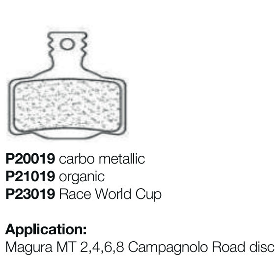 Braking Magura Mt 2/4/6/8 Metallic Brake Pads