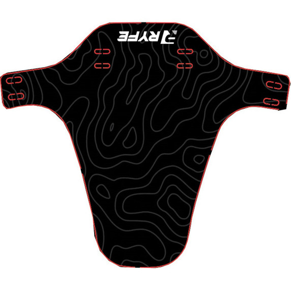 RYFE Mud Guard Reg Black Contour 210x253mm