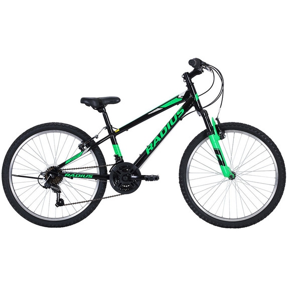 Radius Axis AL 24Inch Gl Blk/Neon Green/Chrome