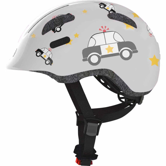 ABUS Smiley 2.0 Kids Helmet Grey Police