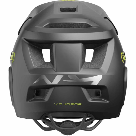 ABUS YouDrop Full Face Youth Helmet Velvet Black Small