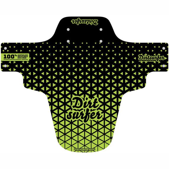 Dirtsurfer Mudguard Speedgrid Lime