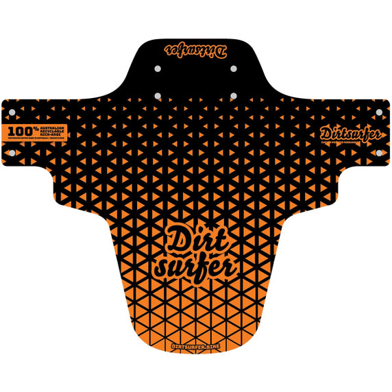 Dirtsurfer Mudguard Speedgrid Orange