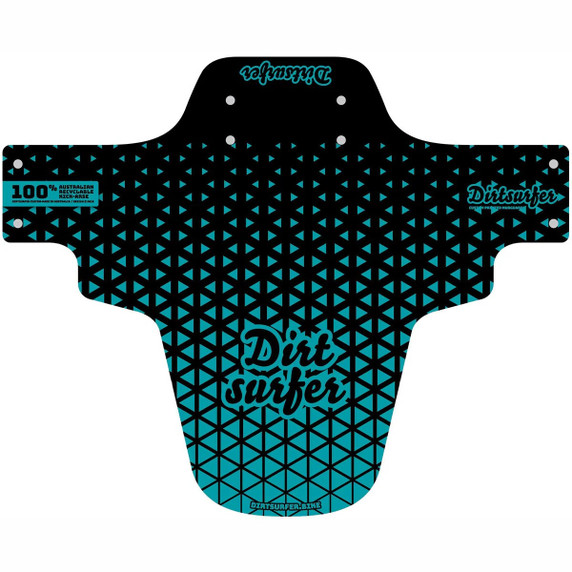 Dirtsurfer Mudguard Speedgrid Turquoise