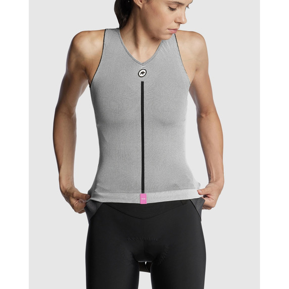 Assos Womens Summer Sleeveless Base Layer Grey