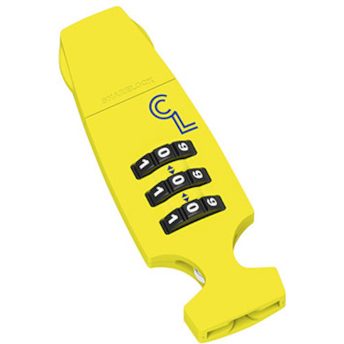 Lazer Cappuccino Helmet Lock Flash Yellow