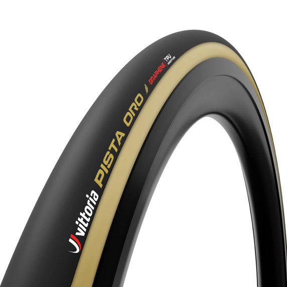 Vittoria Pista ORO 700c/28in Tubular G2 Tyre TPU Para/Black