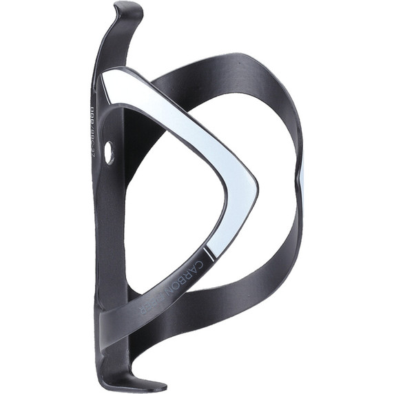 BBB BBC-37 FiberCage UD Carbon Bottle Cage Matt Black/White