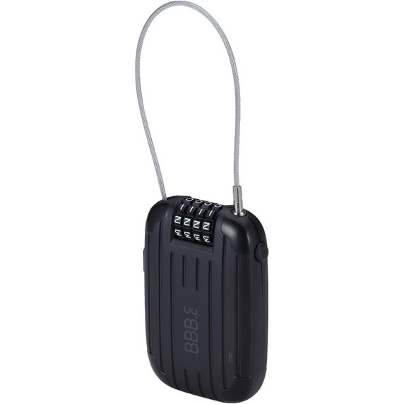 BBB BBL-53XL MiniCase XL Retractable Combo Lock 180cm