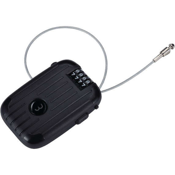BBB BBL-53XL MiniCase XL Retractable Combo Lock 180cm
