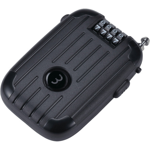BBB BBL-53XL MiniCase XL Retractable Combo Lock 180cm
