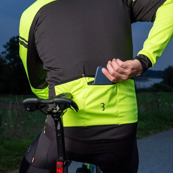 BBB BBW-451 TriGuard 2.0 LS Jacket Neon Yellow
