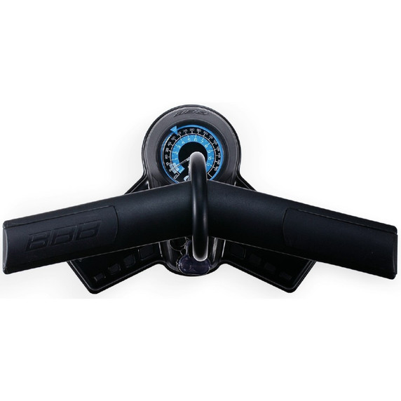 BBB BFP-25 AirStrike Floor Pump Steel Black