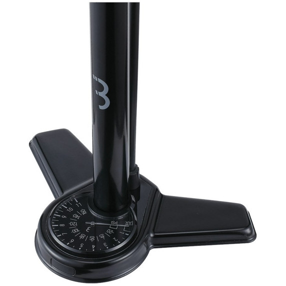 BBB BFP-27 AirSteel Floor Pump Black