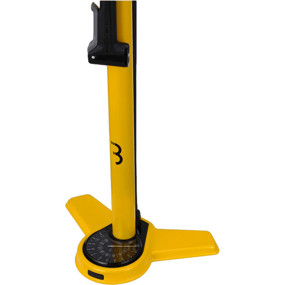 BBB BFP-27 AirSteel Floor Pump Yellow