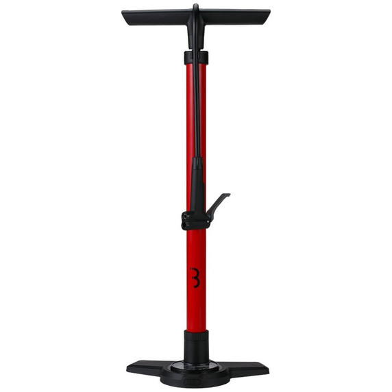 BBB BFP-28 AirBoost 2.0 Floor Pump Dualhead 3.0 Red