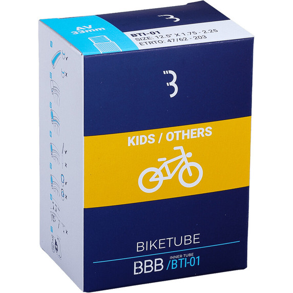 BBB Inner Tube 24 x 1.5/1.75in Schrader Valve