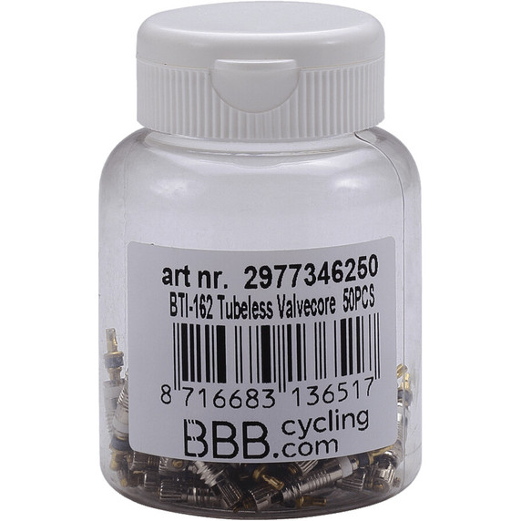 BBB Tubeless Valve Core 50pcs