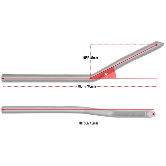 Profile Design 26A Aerobar Extensions 400mm