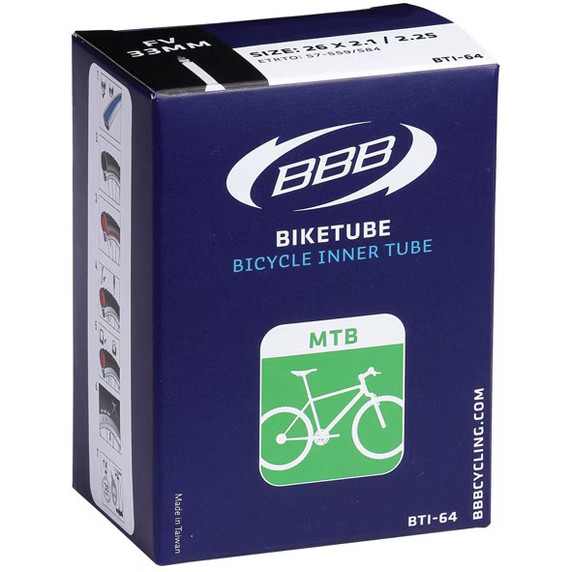 BBB Inner Tube Superlite 29 x 1.9/2.3in Presta Valve 48mm