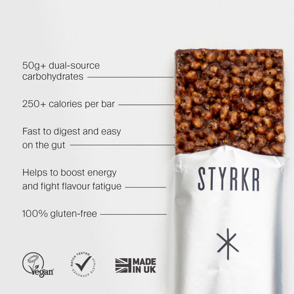 Styrkr Bar50 Dark Chocolate Chip Energy Bar x 12 Box
